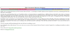 Desktop Screenshot of greatestmovies.morganwick.com